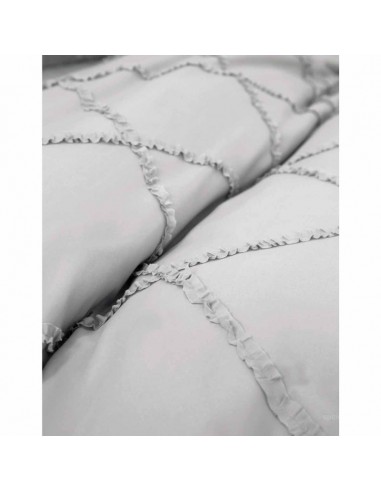 Σετ Παπλωματοθήκη Γίγας 240x260 - Sansa Gray