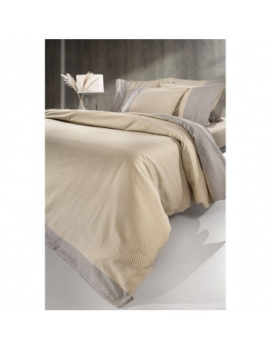 Σετ Σεντόνια Υπέρδιπλα Φανελένια 240x265 Verona Taupe