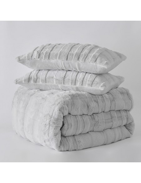 Κουβερτοπάπλωμα Υπέρδιπλό 220x240 Tokyo L.Grey