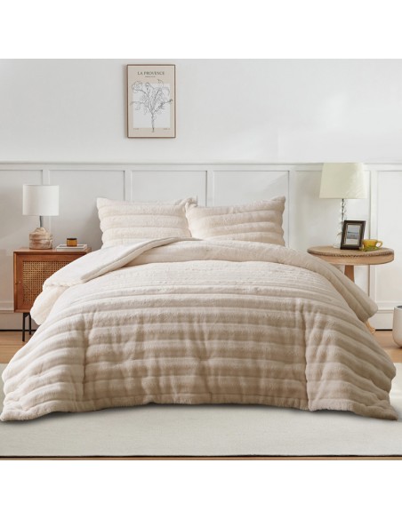 Κουβέρτα/Πάπλωμα Υπέρδιπλο 220x240 Volcano Taupe 2