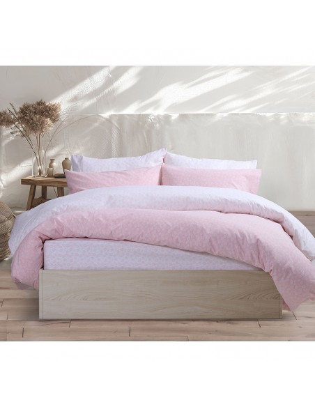 Σετ παπλωματοθήκη Υπερδιπλη 240x230 Somber Rose