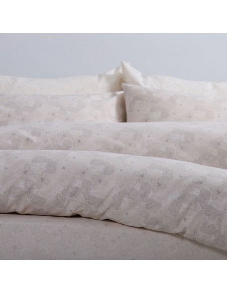 Σετ Παπλωματοθήκη Υπερδιπλη 240x230 Worian Beige 2