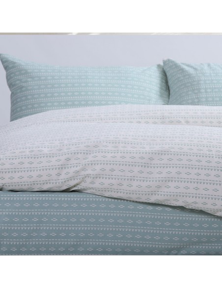 Σετ Παπλωματοθήκη Υπερδιπλη 240x230 Barsol Green