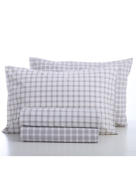 Σετ παπλωματοθήκη Υπερδιπλη 240x230 Extend Grey