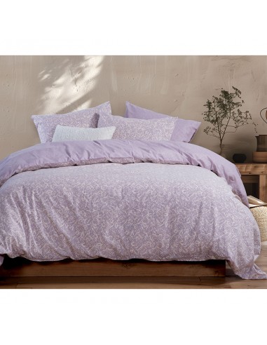 Σετ Σεντόνια Φανελένια Υπέρδιπλα 240x260 Sorial Mauve