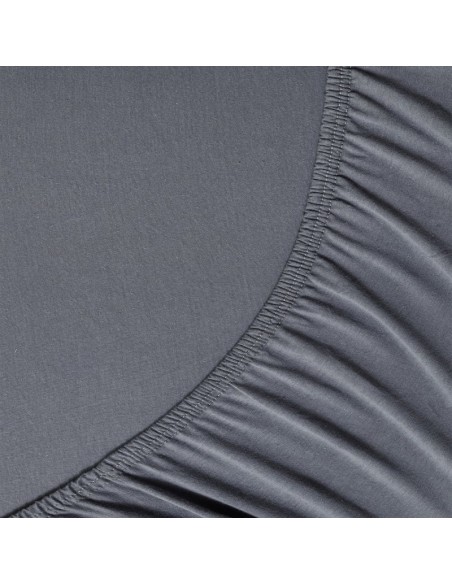 Σεντόνι με λάστιχο Jersey 160x200+40 Charcoal Grey 2