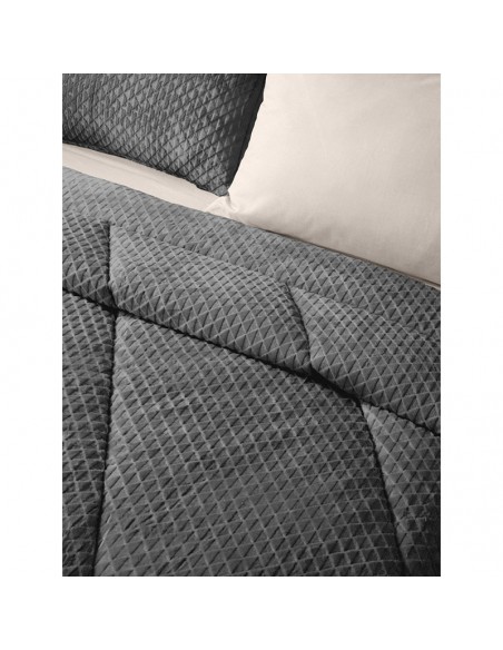 Κουβερτοπαπλωμα Baroque Carbon 220x240