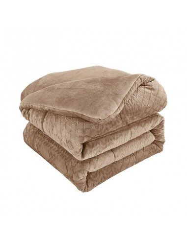 Κουβερτοπαπλωμα King Size Prestige coffee 260X240