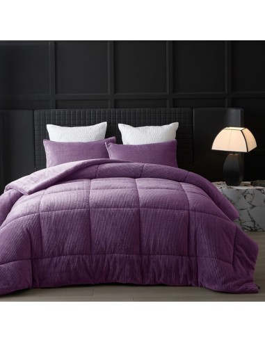 Κουβερτοπαπλωμα CASSIANO Purple 160x240