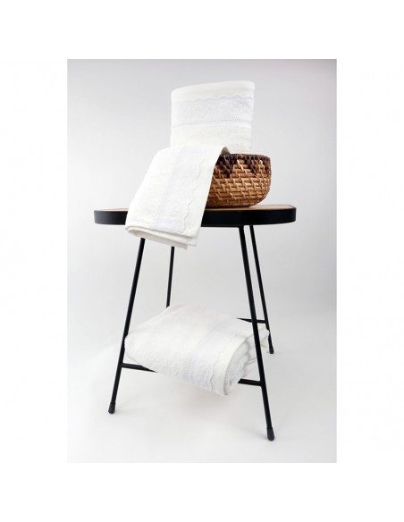 Σετ Πετσέτες 3 ΤΜΧ Fisto White 2