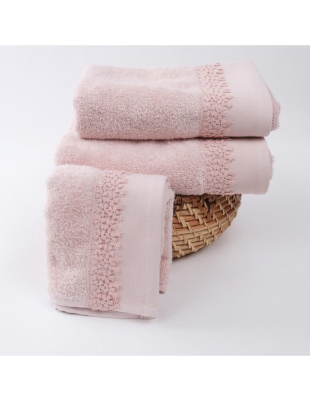 Σετ Πετσέτες 3 ΤΜΧ Margarita Pink