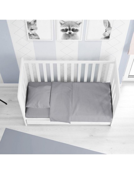 ΚΑΤΩΣΕΝΤΟΝΟ ΚΟΥΝΙΑΣ ΜΕ ΛΑΣΤΙΧΟ ΓΙΑ ΣΤΡΩΜΑ 70Χ140+15 dark grey