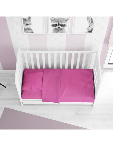 ΚΑΤΩΣΕΝΤΟΝΟ ΚΟΥΝΙΑΣ ΜΕ ΛΑΣΤΙΧΟ ΓΙΑ ΣΤΡΩΜΑ 70Χ140+15 FUCSHIA