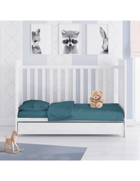 ΚΑΤΩΣΕΝΤΟΝΟ ΜΕ ΛΑΣΤΙΧΟ ΚΟΥΝΙΑΣ ΓΙΑ ΣΤΡΩΜΑ 70Χ140+15 petrol