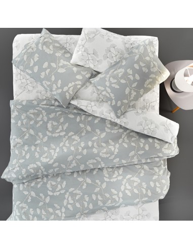 Σετ Παπλωματοθήκη Μονή 165x225 Lavinia Cement