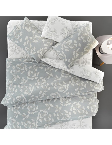 Σετ Παπλωματοθήκη Μονή 165x225 Lavinia Cement