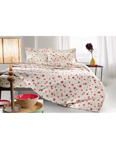 Σετ Παπλωματοθήκη Υπέρδιπλη 225x245 Poetic Coral