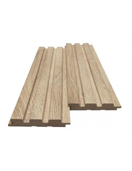 MDF PANEL ΜΕ 3D ΠΗΧΑΚΙΑ 501050 BEAT ST 16/119/2750mm SONOMA OAK