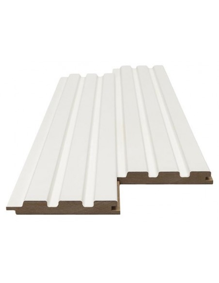 MDF PANEL ΜΕ 3D ΠΗΧΑΚΙΑ 502040 BEAT ST 16/119/2750mm WHITE