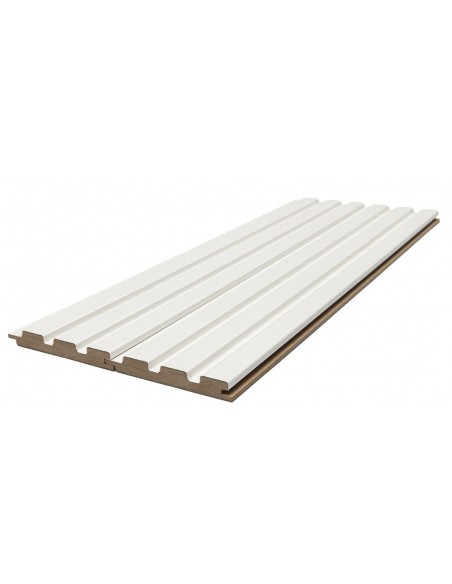 MDF PANEL ΜΕ 3D ΠΗΧΑΚΙΑ 502040 BEAT ST 16/119/2750mm WHITE 2