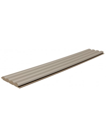 MDF PANEL ΜΕ 3D ΠΗΧΑΚΙΑ 806090 WAVE DL 16/119/2750mm SAND GREY