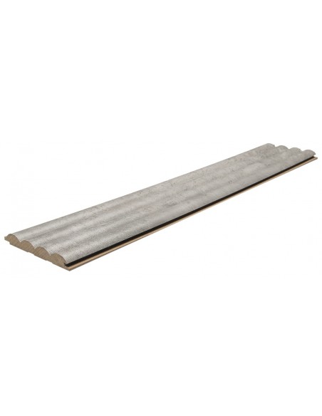 MDF PANEL ME 3D ΠΗΧΑΚΙΑ 804070 WAVE ST 16/119/2750mm CHICAGO CONORETE