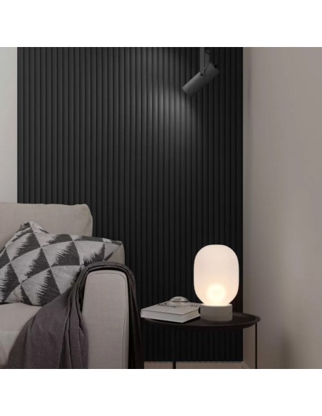 MDF PANEL ME 3D ΠΗΧΑΚΙΑ 805090 WAVE ST 16/119/2750mm BLACK EDITION