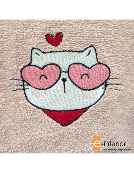 Σετ Πετσέτες Παιδικές 2τμχ Aloof Cool Cat