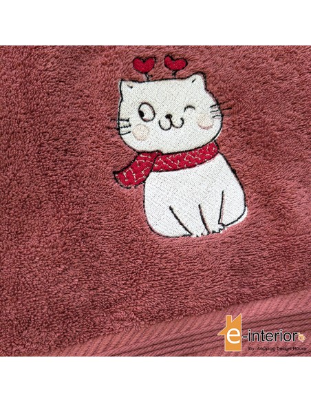 Σετ Πετσέτες Παιδικές 2τμχ Aloof Cool Cat