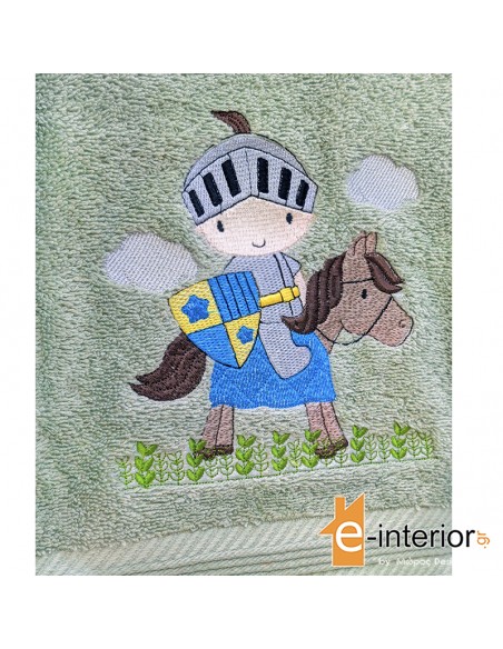 Σετ Πετσέτες Παιδικές 2τμχ Aloof Good Knight