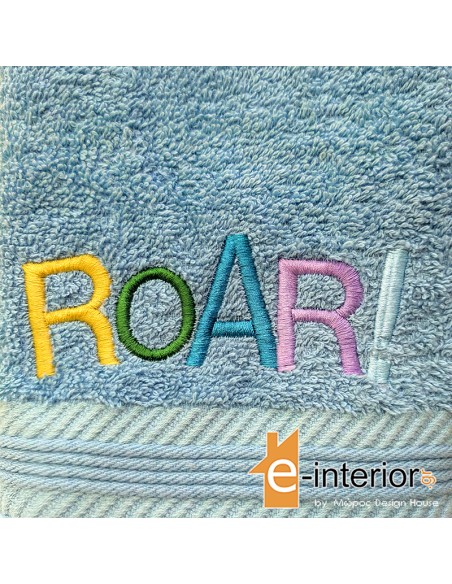 Σετ Παιδικές Πετσέτες 2τμχ Aloof Happy Dinos