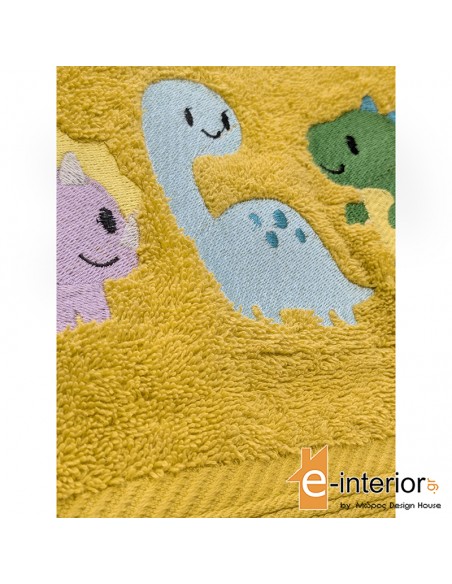 Σετ Παιδικές Πετσέτες 2τμχ Aloof Happy Dinos