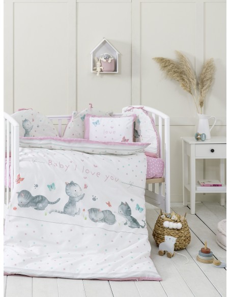 Σετ Σεντόνια Κούνιας 120x170 - Baby Love