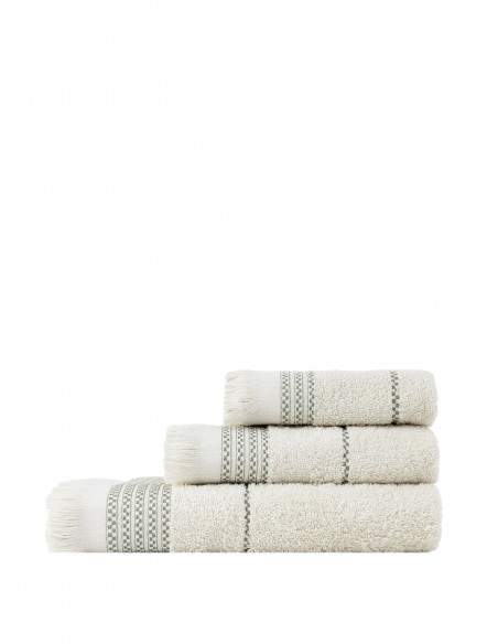 Σετ Πετσέτες 3τμχ Plush - Light Beige