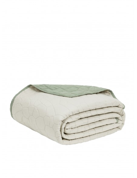 Κουβερλί Γίγας 240x260 - Nala Wild Beige / Green