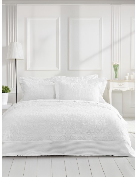 Σετ Κουβερλί 240x260 - Harmony White
