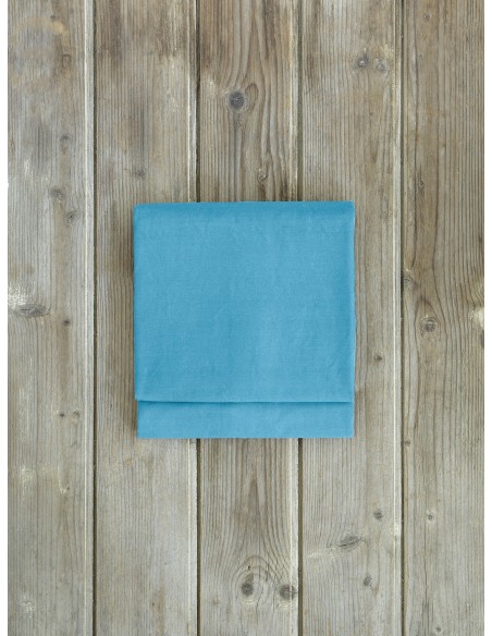 Σεντόνι Μονό Unicolors 160x260 - Petrol Blue