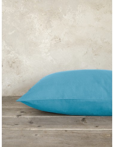 Μαξιλαροθήκες Σετ 52x72 Unicolors - Petrol Blue