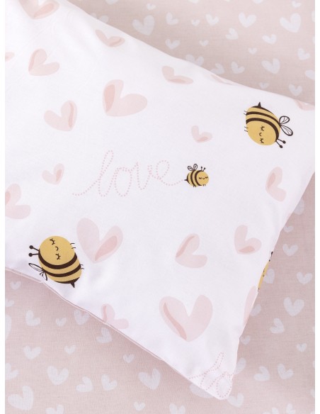 Κουβερλί Κούνιας 110x150 - Bee Love