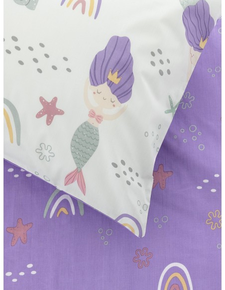 Σετ Σεντόνια Παιδικά 160x260 - Mermaid Dream 2
