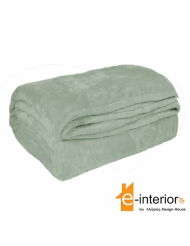 Κουβέρτα Βελουτέ Κούνιας 110x140 Φυστικί