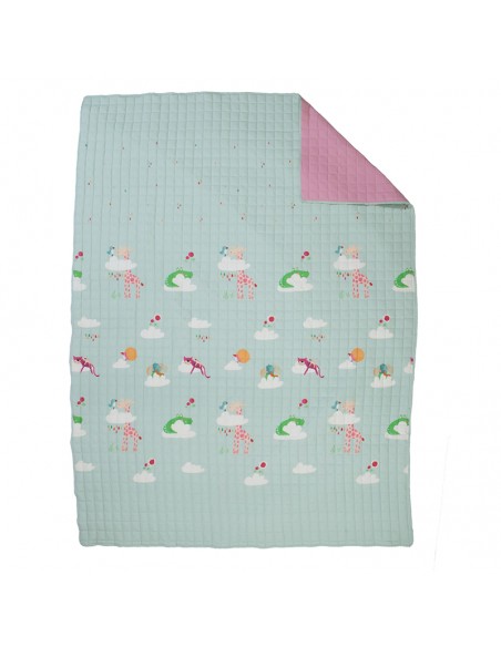 Παιδικό Κουβερλί 180x240 Sky is a zoo