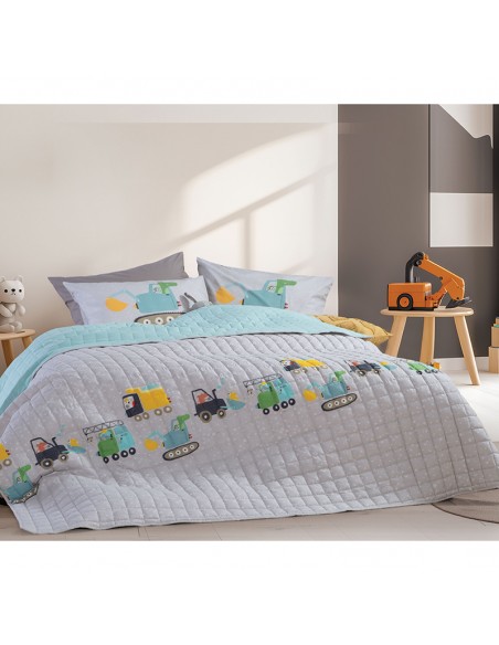 Παιδικό Κουβερλί 180x240 Fun at Work