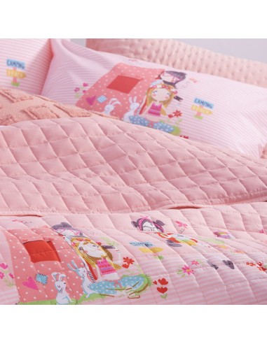 Παιδικό Κουβερλί 180x240 Camping Coral