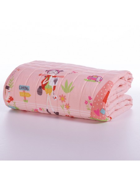 Παιδικό Κουβερλί 180x240 Camping Coral