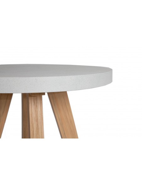 Τραπέζι Bistro Noria Terazzo White (70x70x75) Soulworks 0800019