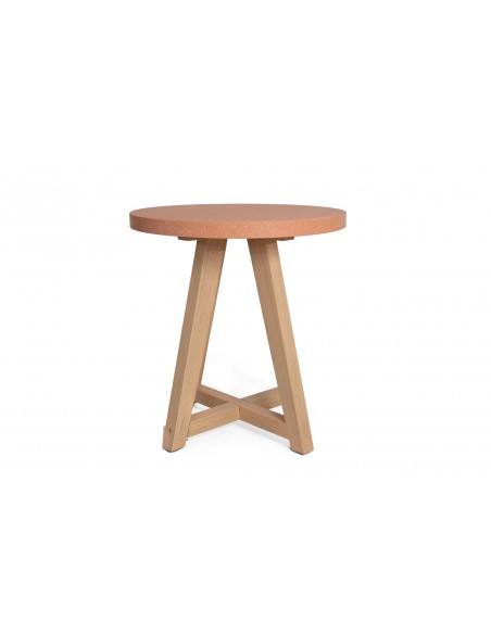 Τραπέζι Bistro Noria Terazzo Pink White (70x70x75)...