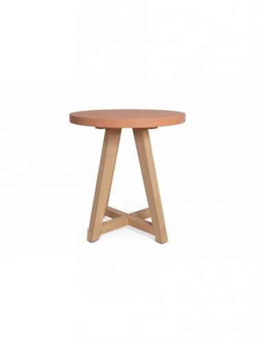 Τραπέζι Bistro Noria Terazzo Pink White...