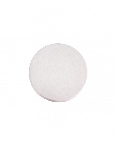 Τραπέζι Καθιστικού Rieti Terazzo White Round...