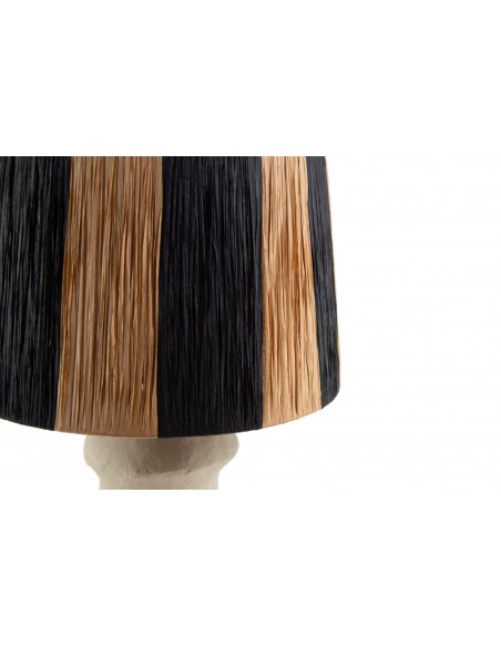 Επιτραπέζιο Φωτιστικό Juvela Raffia Beige Black... 2